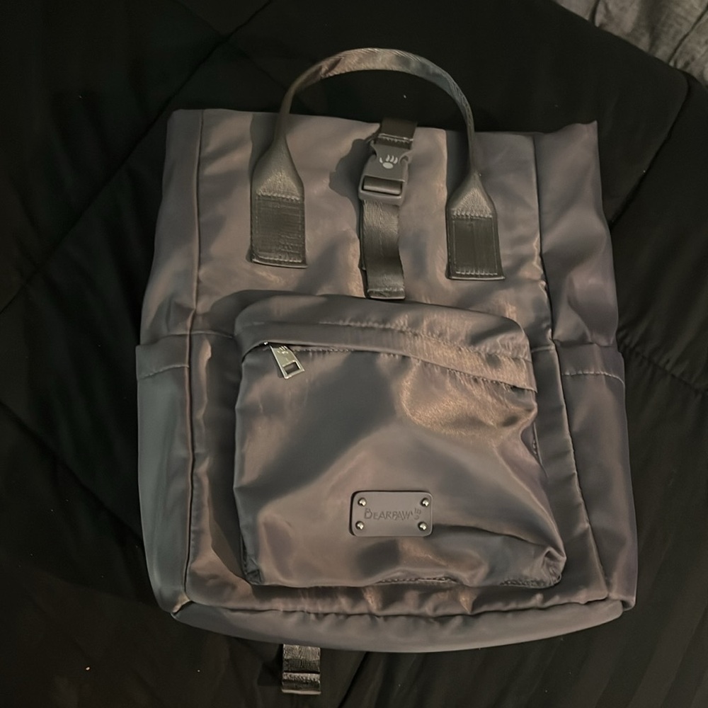 BearPaw grey backpack
